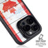 Canada Flag Light Wood iPhone 13 Pro Kickstand Case